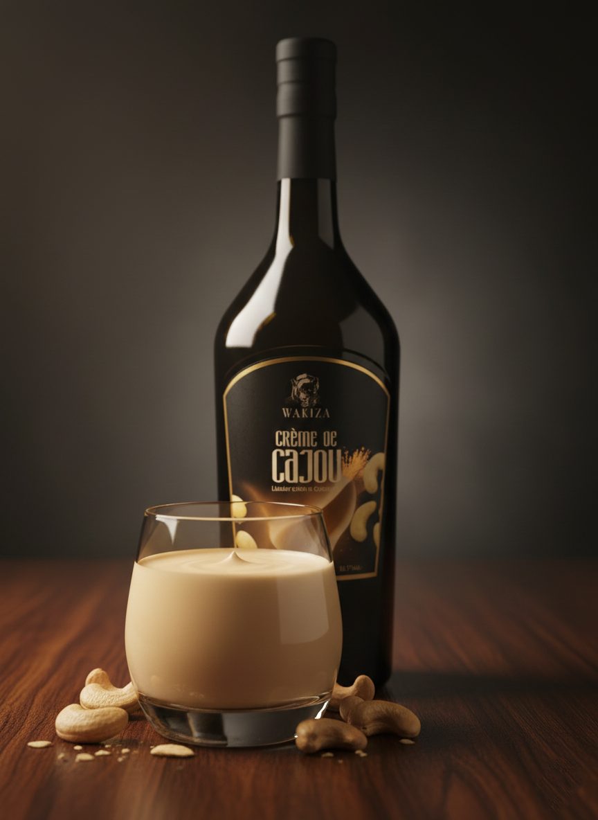 WAKIZA Crème de Cajou servie en verre